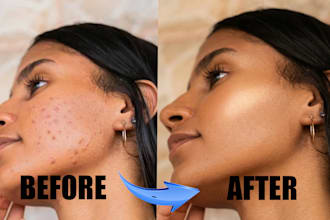 do professional portrait retouch
