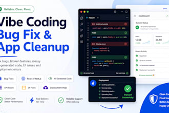 fix bugs and improve your ai generated vibe coding app