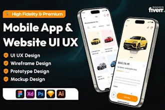 minimalist uiux design website, dashboard,mobile app figma