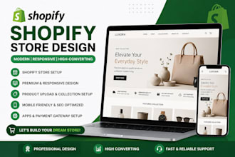 build and rebuild shopify store
