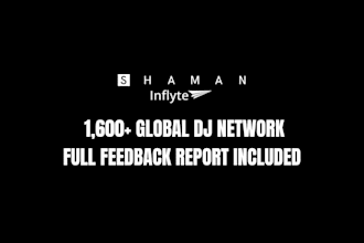 provide elite dj promotion to 1600 plus tastemakers via inflyte