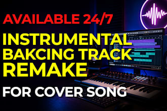 create a professional backing track for your cover song