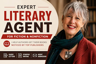 write a literary agent query letter, synopsis, and book proposal for your book