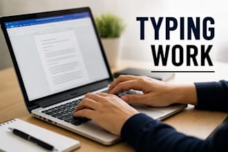 be do a typing in a more accurate and effective way