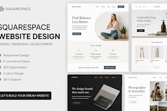 build squarespace author website squarespace ebook website online course website