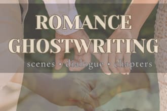 write emotional romance fiction and dialogues