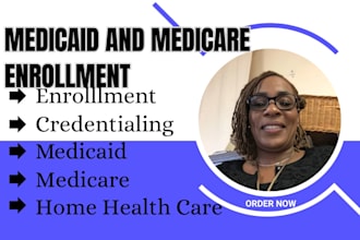 do credentialing enrollment for medicaid and medicare in florida, ohio and texas