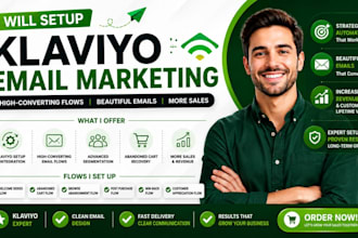 setup shopify klaviyo email flows and automation