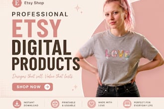 do etsy digital products