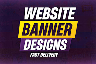 make professional website banner design, shopify banner, header, google ad