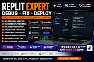 replit debugging fix deploy replit app replit web app api automation lovable dev