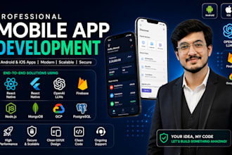 develop react native expo or cli mobile app