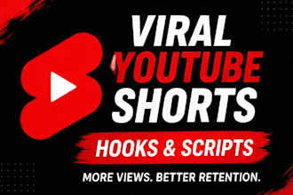 write viral youtube shorts hooks and short scripts