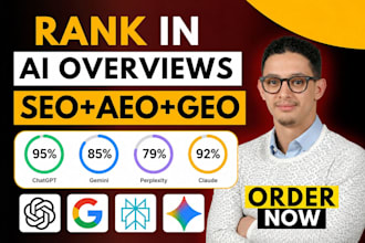 build ai visibility score to rank website in chatgpt, gemini with GEO aeo SEO
