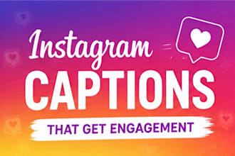 create engaging instagram captions and viral hooks