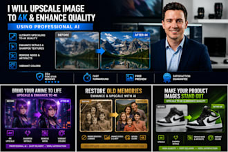 upscale image to 4k and enhance quality using professional ai