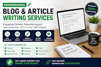 write engaging blog posts and articles
