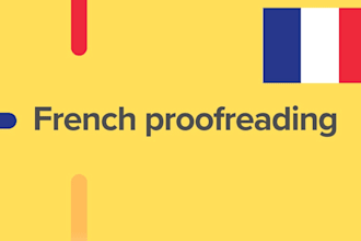 proofread your french writing