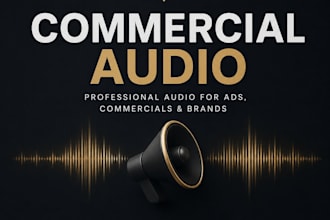 create professional audio for commercials and ads