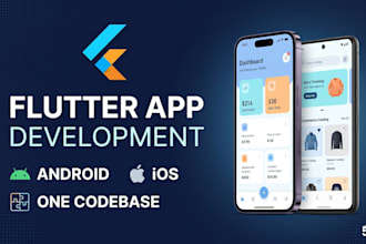 develop your flutter app for android and ios with clean ui