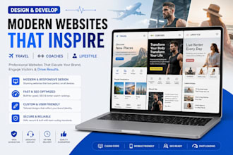 build travel wordpress website lifestyle and blog wordpress website for coaches