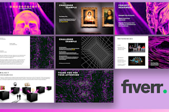design a premium presentation