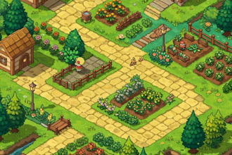 do custom pixel map, 2d top down tilemap,  pixel isometric map pixel art tileset