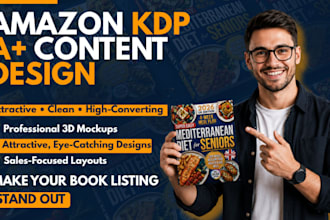 design amazon KDP a plus content and book banner