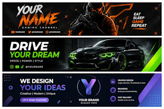 create a baner for your video