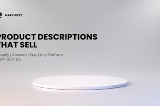 write product descriptions that convert browsers into buyers
