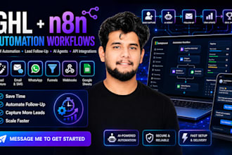 be your gohighlevel ghl and n8n automation expert