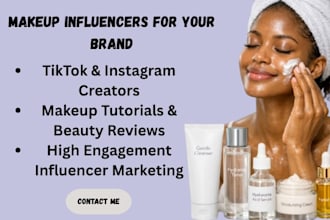 source makeup and beauty influencers for your brand promotion