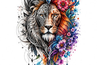 create luxury tattoo designs with a unique style