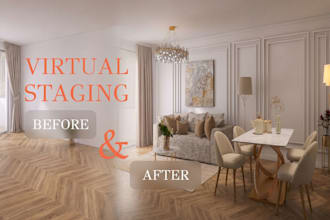 create stunning virtual staging with before and after transformation