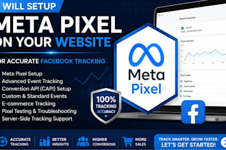 setup meta pixel on your website for accurate facebook tracking