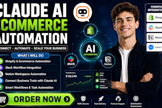 do claude ai ecommerce automation connect claude ai business tools slack notion