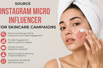 source instagram micro influencers for skincare campaigns