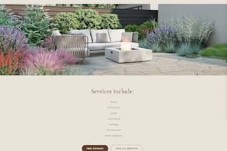 build a clean modern website for contractors and small businesses