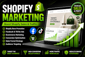 do shopify marketing to boost shopify sales and traffic