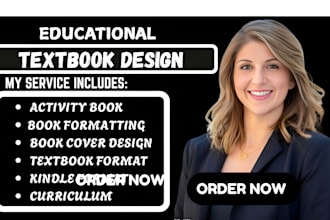 design and format KDP workbooks, textbooks curriculum and print interiors