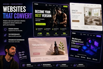 create a premium business website