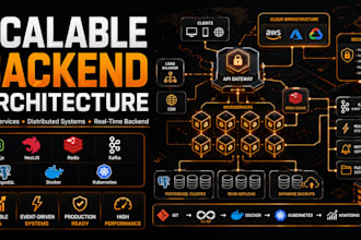 build scalable microservices and backend architecture