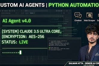 build autonomous ai agents and python automation scripts