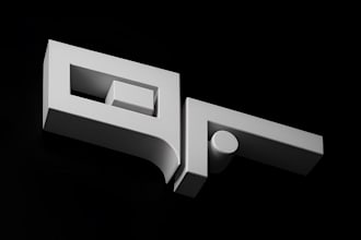 design a modern 2d logo and brand identity