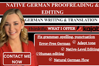 provide professional german KDP translation and market optimization