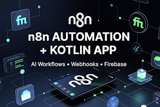 build n8n ai automation workflows connected to your kotlin android or kmp app