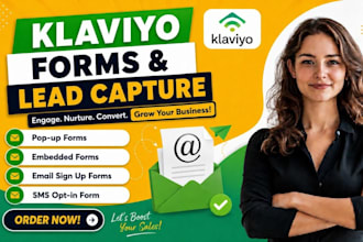 set up email marketing flows,  klaviyo email pop up embedded forms sign up form