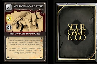 do card game art card illustration trading cards board game tcg card game design