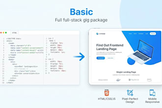 develop a custom web app and responsive webpage that grows with your business