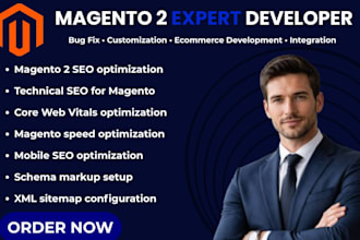 develop magento 2 magento ecommerce store fix customize integrate magento 2 bug